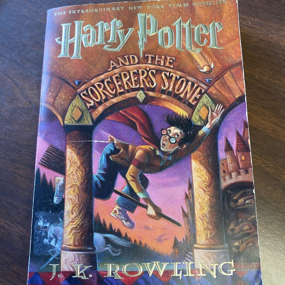 Harry Potter And the Sorcerer’s Stone paperback book 1